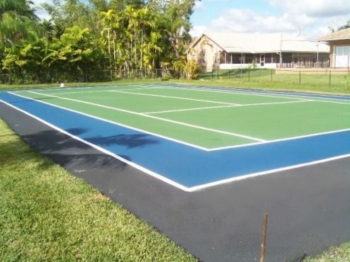Tennis Courts Installation and re-striped