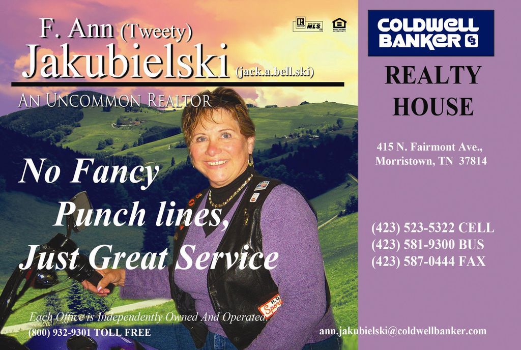 4 X 6 postcard mailer for agent