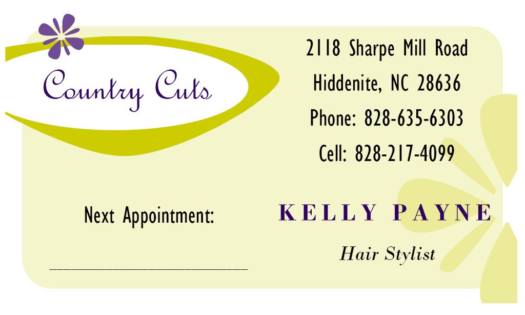 Business Card for Client