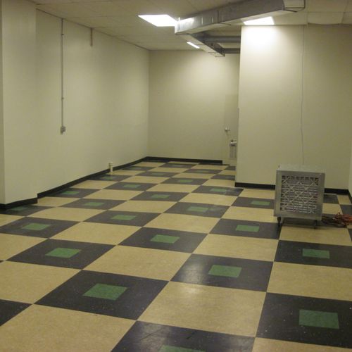 Commercial Flooring and walls remodel