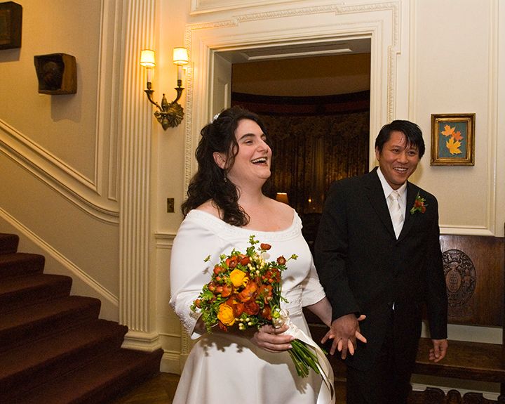 A Jewish and Chinese wedding in Boston.  The highl