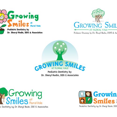 Growing Smiles logo design