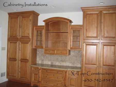cabinet installation