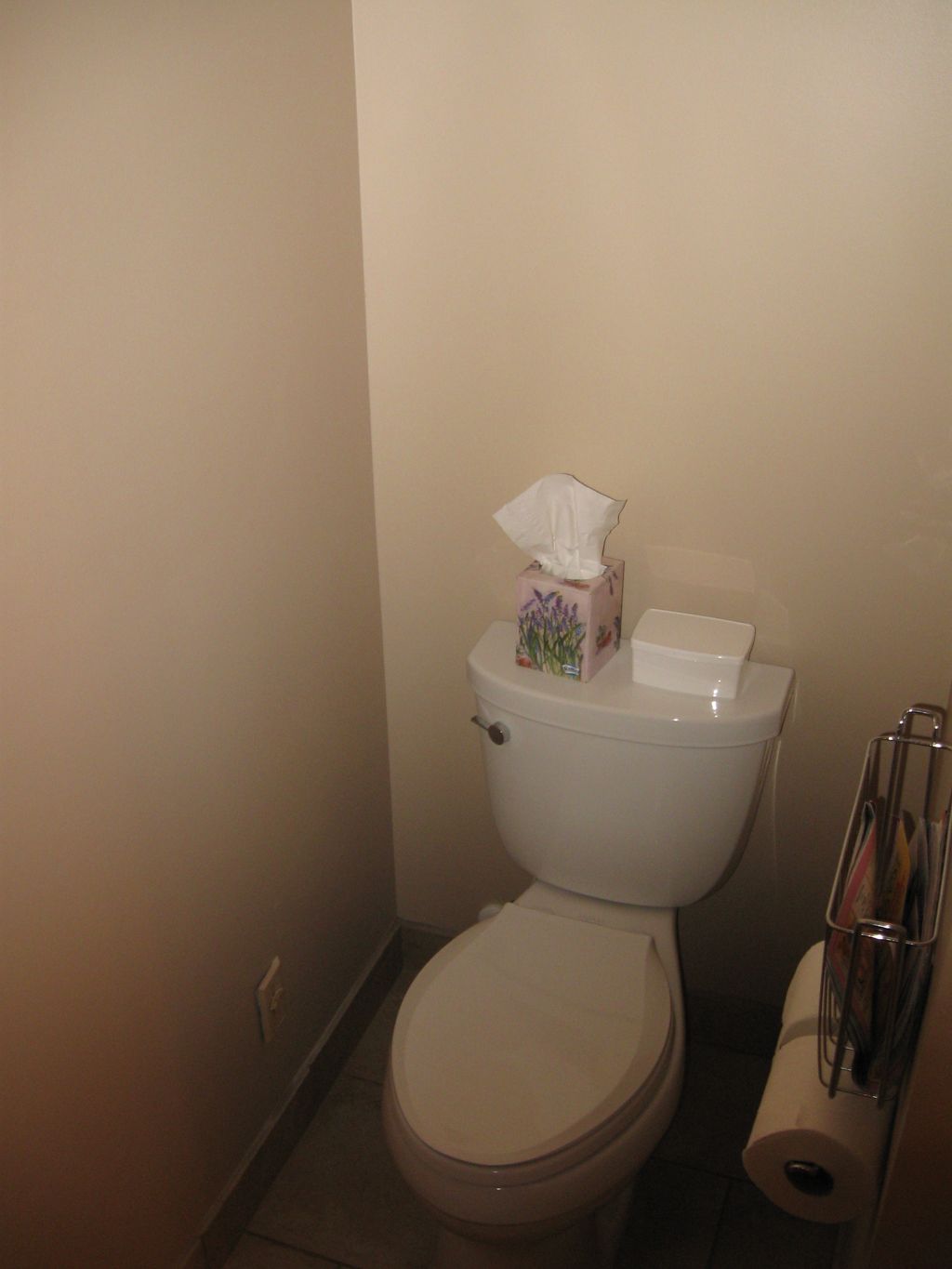 New toilet area