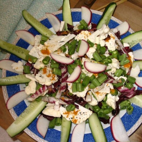 Another Raw Salad Creation by Chef Mindy!