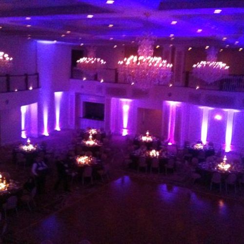 Uplighting adds a dimension to any event