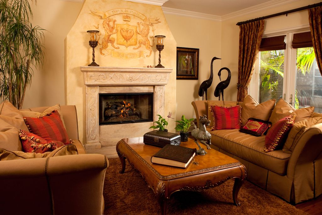 A beautifully balanced living room makes you feel 