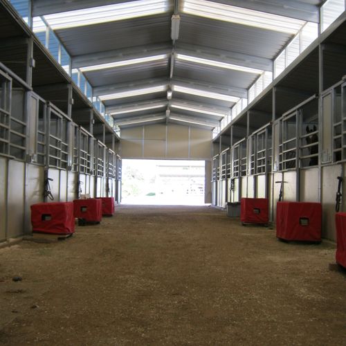 Our indoor stabling
