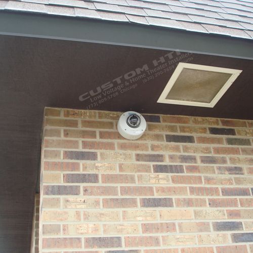 Outdoor IP Camera Installation