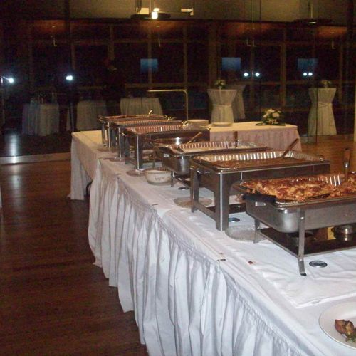 Buffet for MUSC Event at Founder's Hall