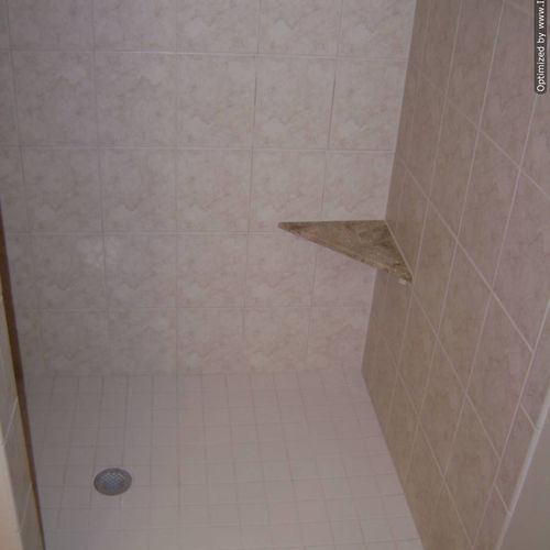 Basic Shower Pan and walls