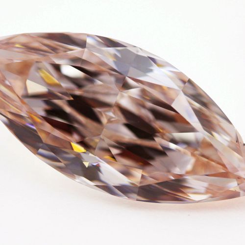 12.89ct Fancy Brownish-Pink Marquis-Shape Diamond,