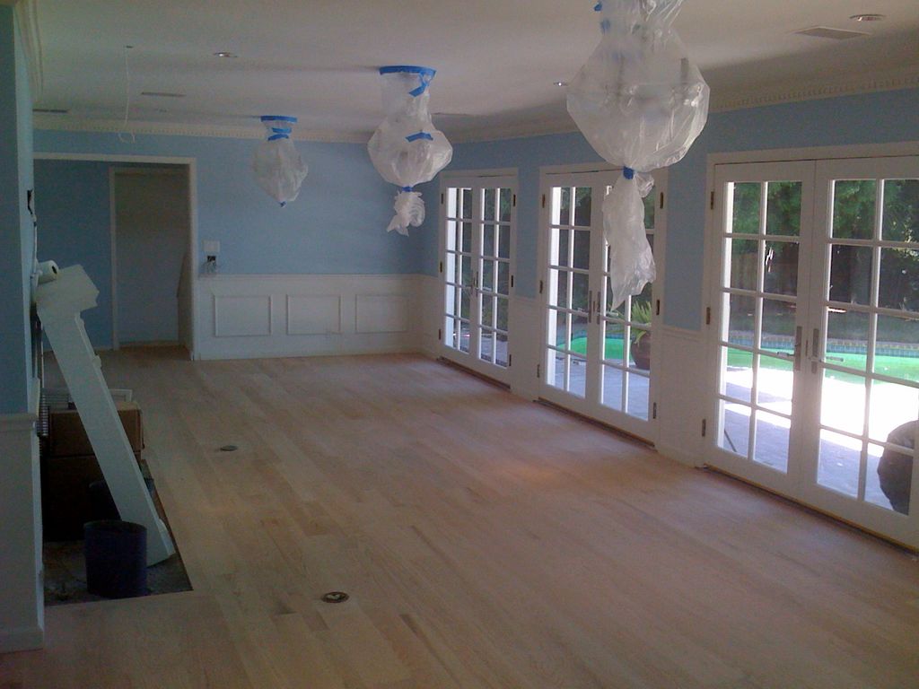 Wainscotting, crown molding, baseboards, fireplace