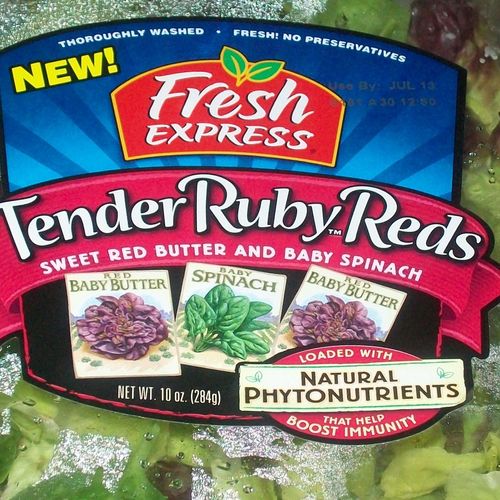 Tender Ruby Reds..I love red leaf lettuce with spi