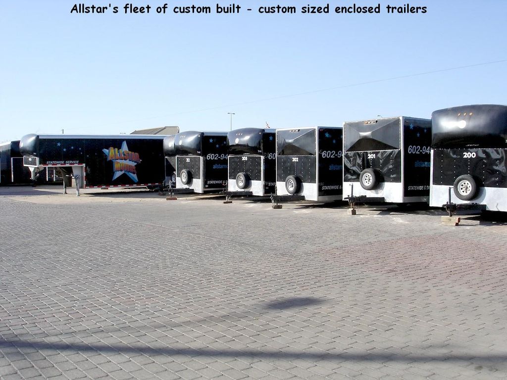 Allstar fleet of custom dimension fast load/unload