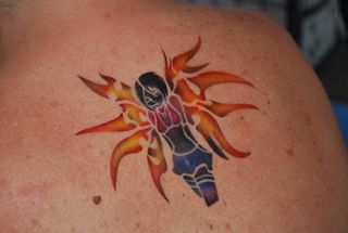 Sample of a colorful Tattoo