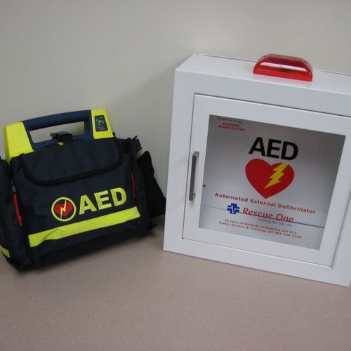 AEDs and accessories for purchase.