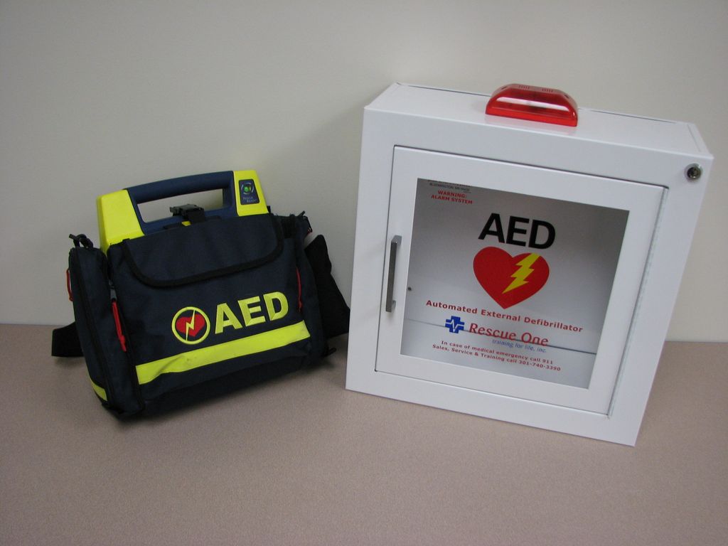 AEDs and accessories for purchase.