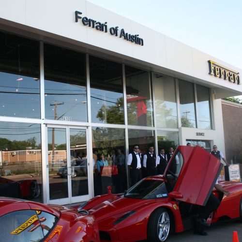 We'll go wherever you need us.  Ferrari Austin