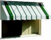 Green / White Aurora Aluminum Awning. If you dont 