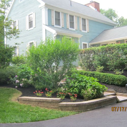 Mulch Delivery & Spreading, Flower Bed Edging, Ret