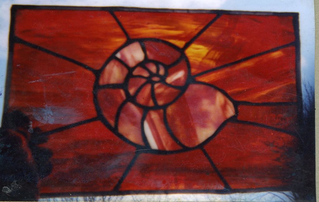 Amber sky with Fire-shell