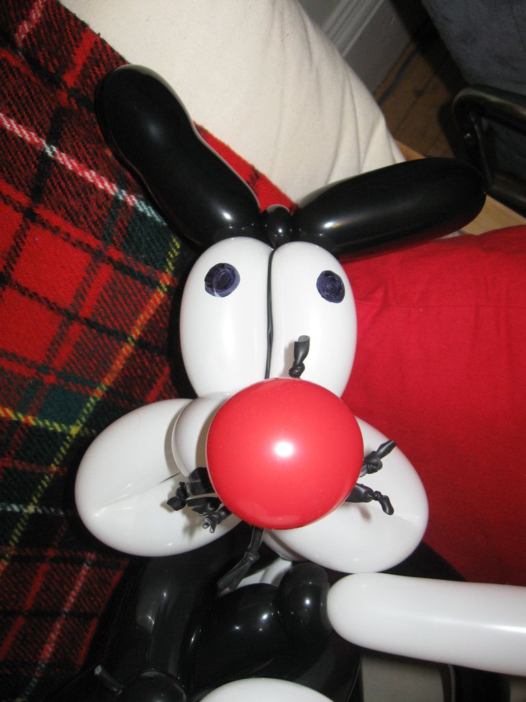 I thought I saw a balloon cat ... I did, I did see