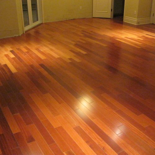 Brazilian cherry wood floors