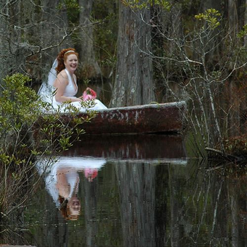 Swamp Bride, 
Cypress Gardens, Monck's Corners, SC