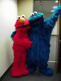elmo and cookie monster party