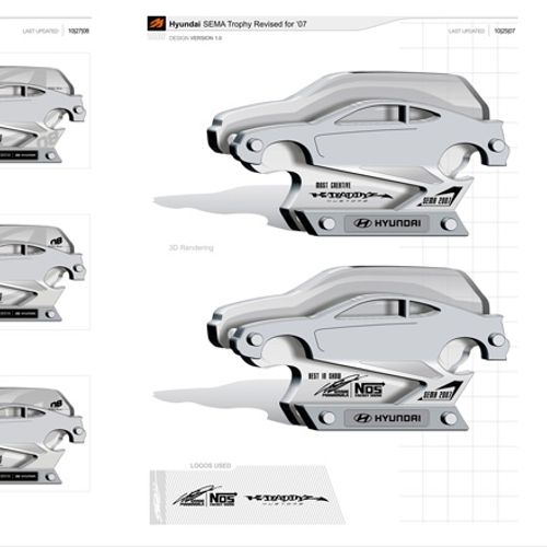 Hyundai USA - Trophy Design