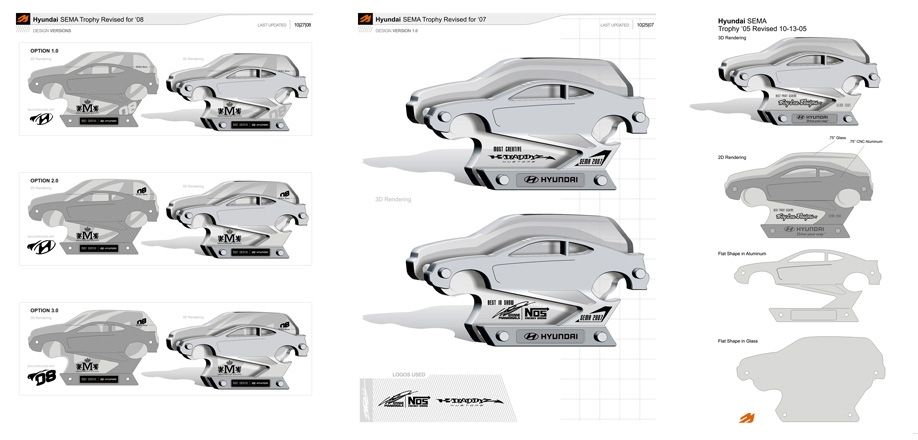 Hyundai USA - Trophy Design