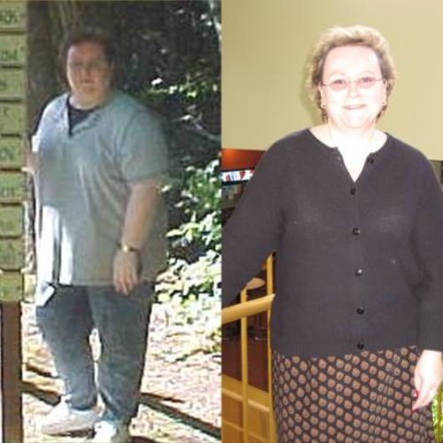 Another Client after 6 months & over 50 lbs