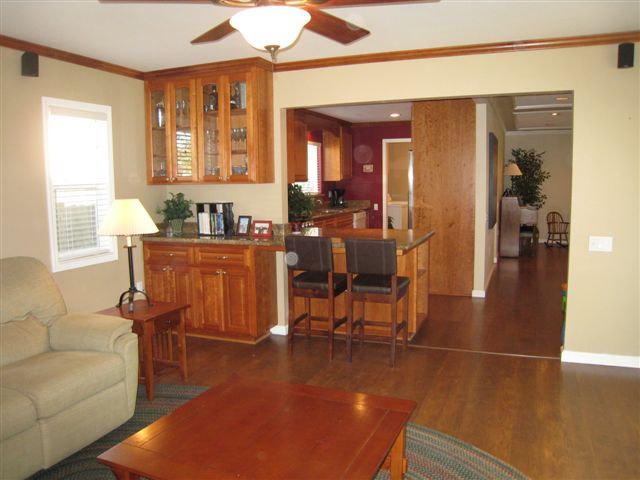 The room this picture is taken in was a 256 foot a
