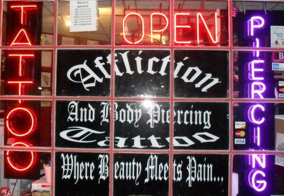 Affliction Tattoo And Body Piercing