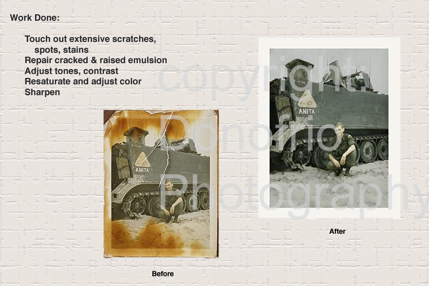 Photo restoration
