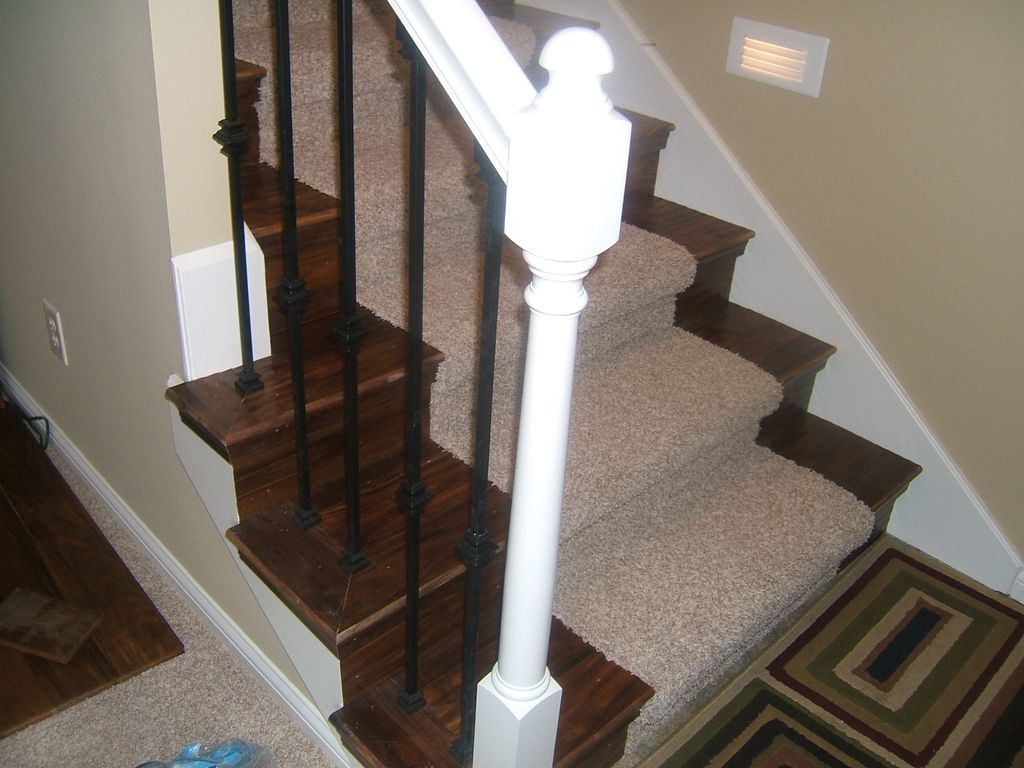 Custom Hardwood Stairs to match your Floors