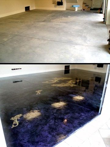 This garage floor is made with miracote mpc and ep