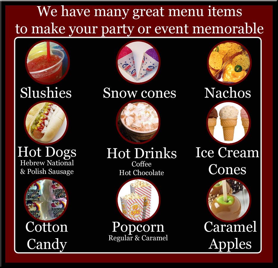 We have many great menu items to choose from!