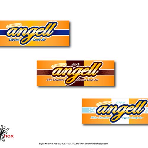 Angel Bar package design.