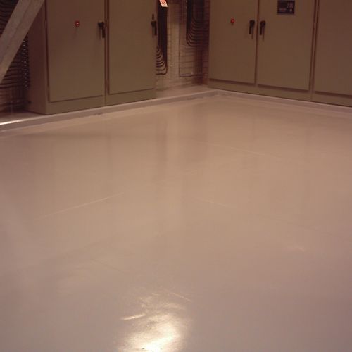 We do floor painting and we are also certified con