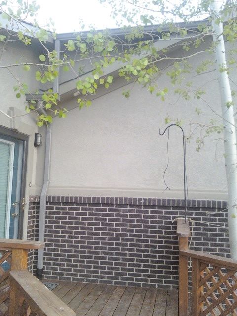 This gutter job in Westminster was completed when 