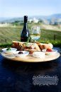 Wine/ Cheese pairing in the vines