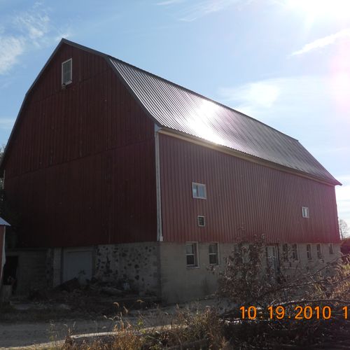 Barn re-roof