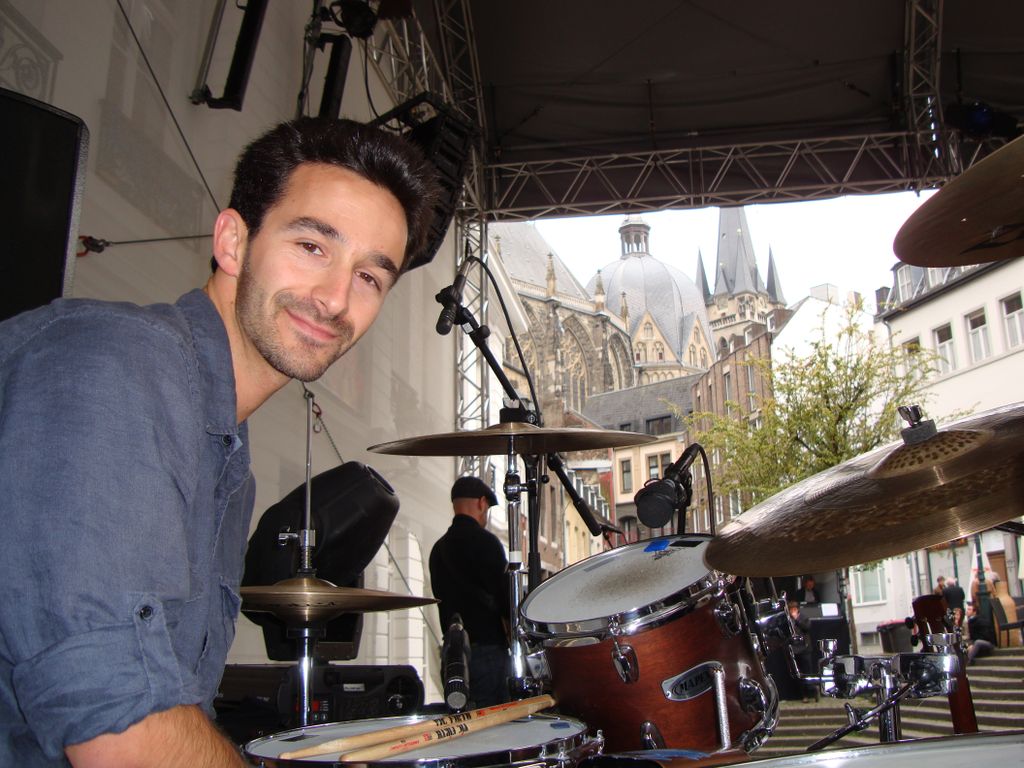 On tour in Aachen, Germany