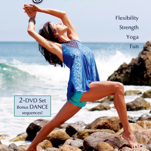 The Yoga Groove Delux Double DVD Cover. This DVD i