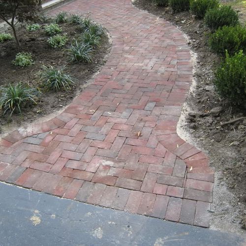 brick front walkway holliston mass
