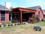 ADDED ON PERGOLA TO HOME