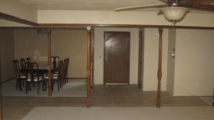 Front Door View After Painting