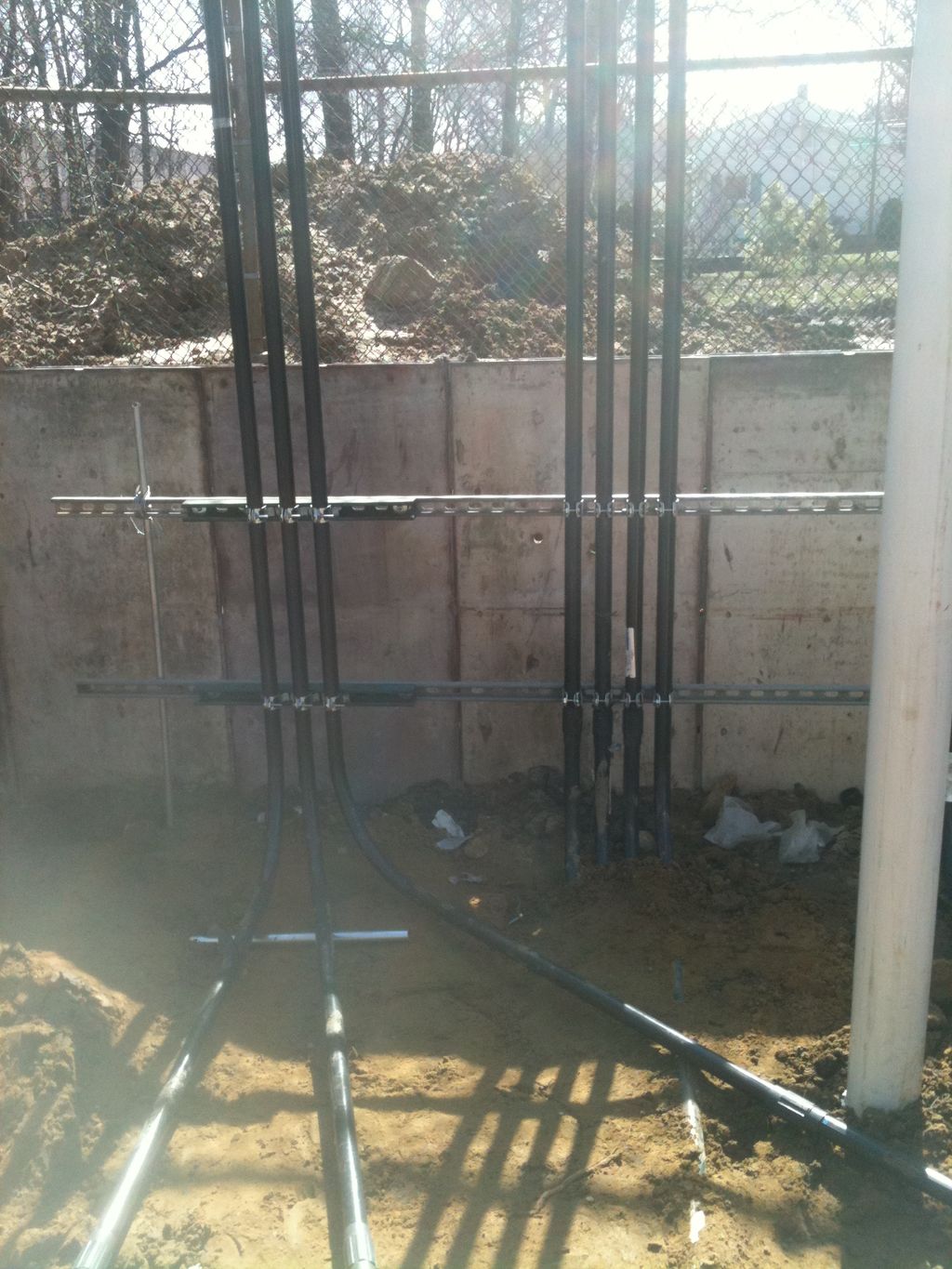 Waste Water Pump House Project Rough Underground P